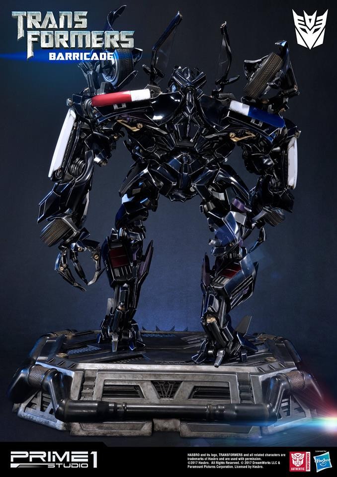 Transformers News: Prime 1 Studio Transformers MMTFM-15 Barricade Images