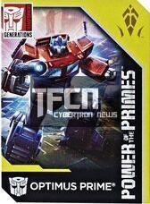 Transformers News: Transformers: Power of the Primes Collector Card Images: Dreadwind, Optimus Prime, Rodimus, More