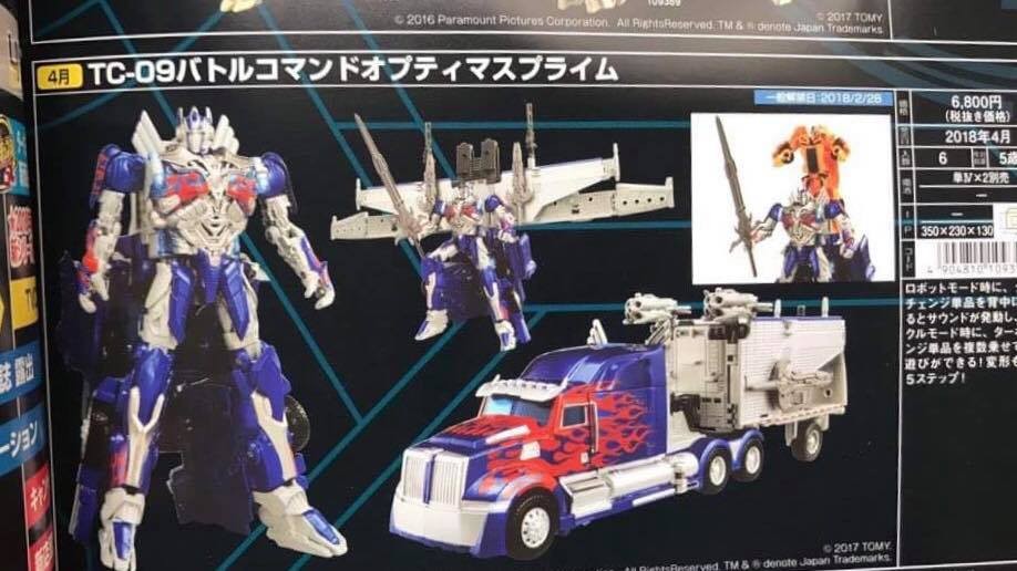 Transformers News: Images of Takara Tomy Transformers TC-09 Battle Command Optimus Prime