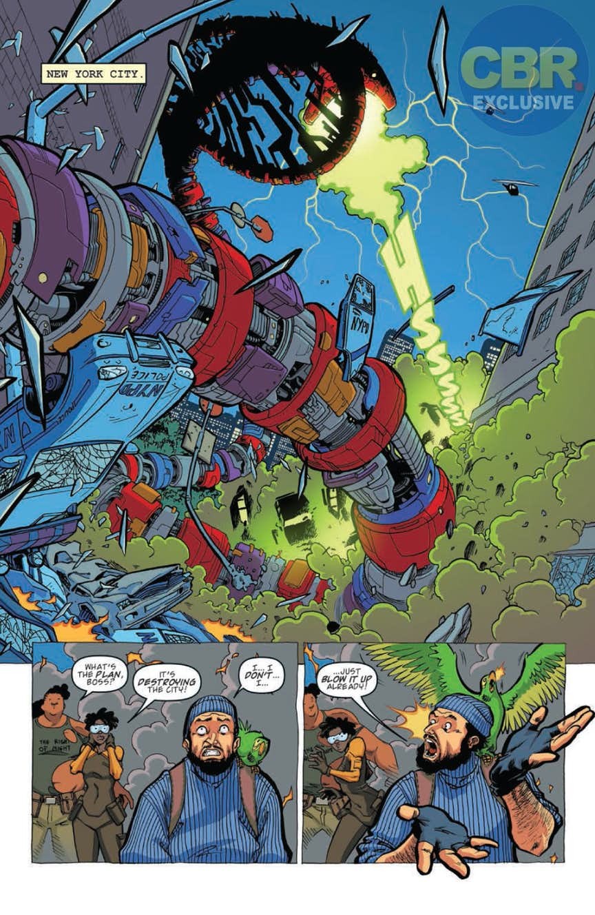 Transformers News: Full preview for IDW M.A.S.K. First Strike #1  #HasbroFirstStrike