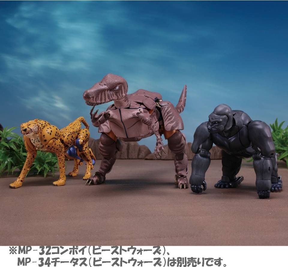 Transformers News: Takara Tomy Transformers Masterpiece MP 41 Dinobot Fully Revealed