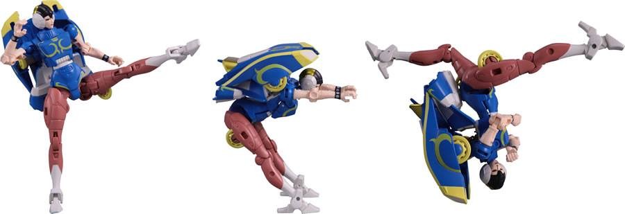 Transformers X Street Fighter II Figures Revealed: Ryu vs M. Bison