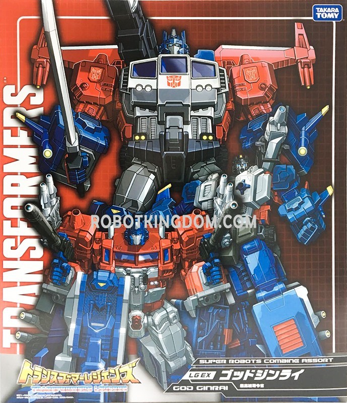 Transformers News: In-Package Image of Takara Tomy Transformers Legends LG-EX God Ginrai