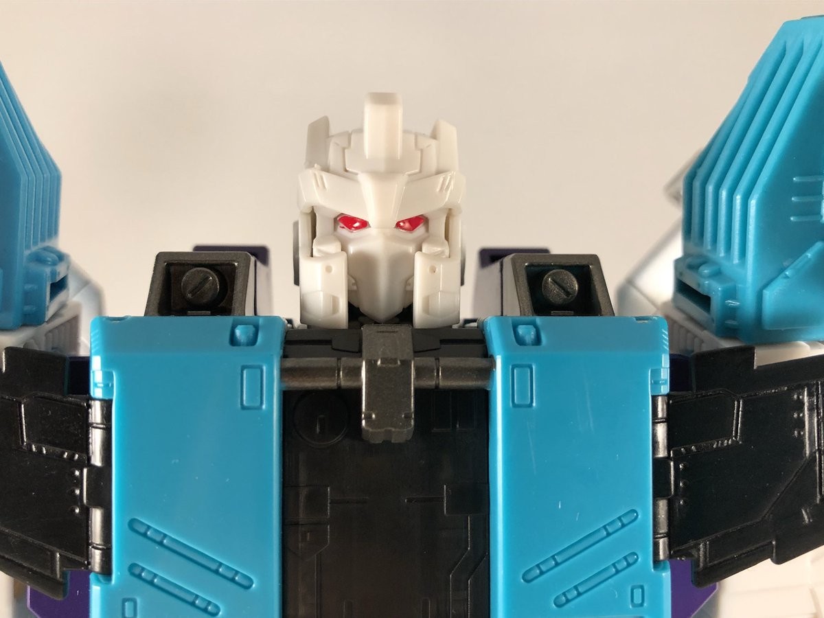 Transformers News: Takara Legends LG50 & LG51 In-Hand Images: Comparison with Titans Return Sixshot, Eye Paint, Haywire