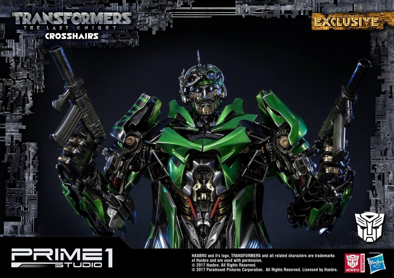 Transformers News: Prime 1 Studio MMTFM-19 Crosshairs Images