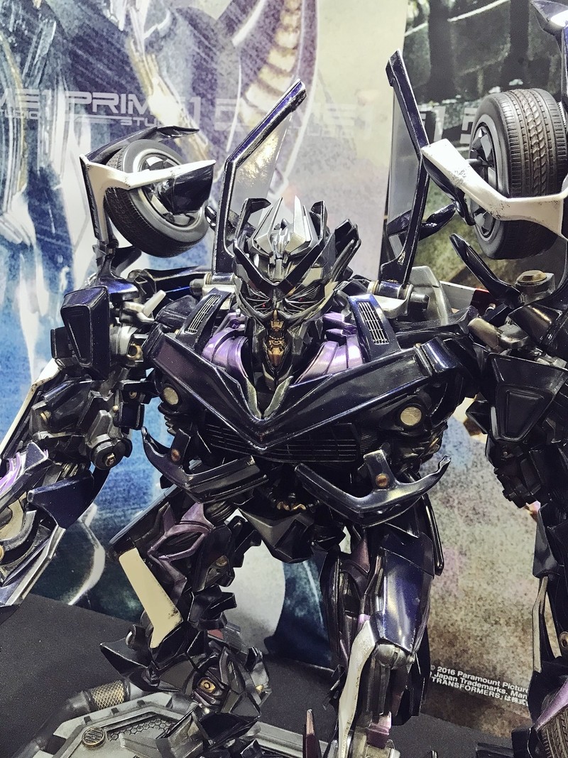 Transformers News: Prime 1 Studio Museum Masterline Barricade, Crosshairs, More at Tokyo Comic Con 2017