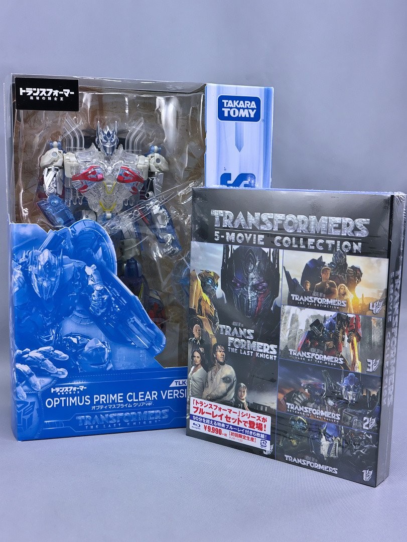 Transformers News: In-Hand Images of Takara Tomy Transformers The Last Knight TLK Clear Edition Optimus Prime
