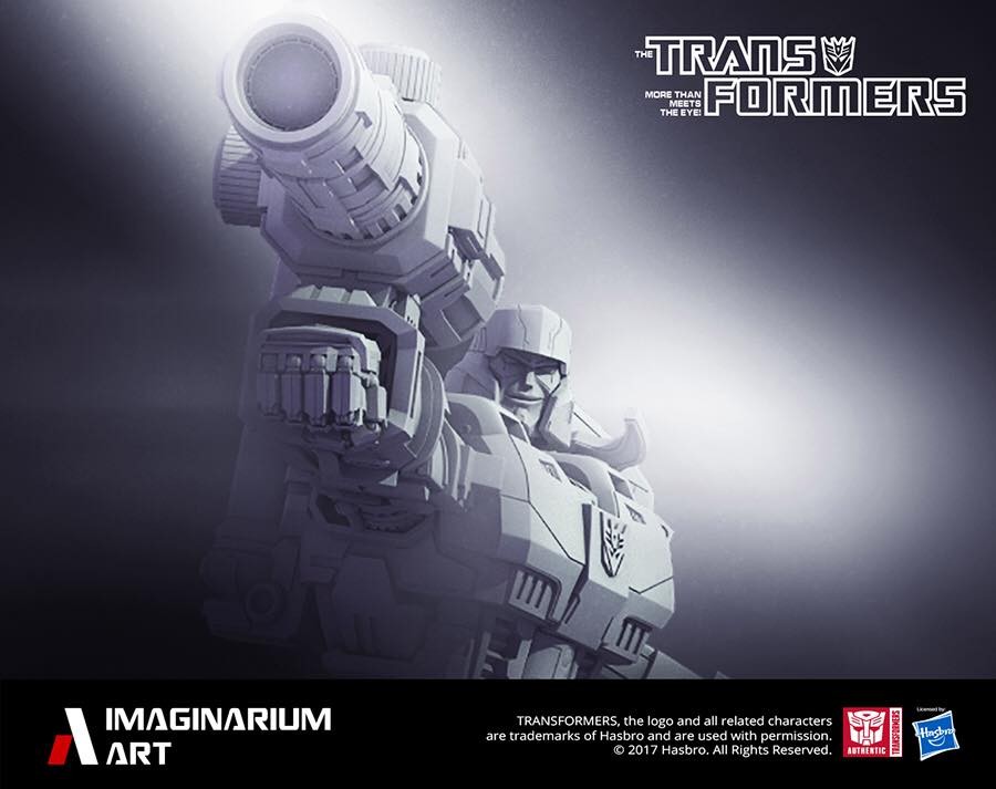 Transformers News: Teaser for Imaginarium Art Megatron Statue