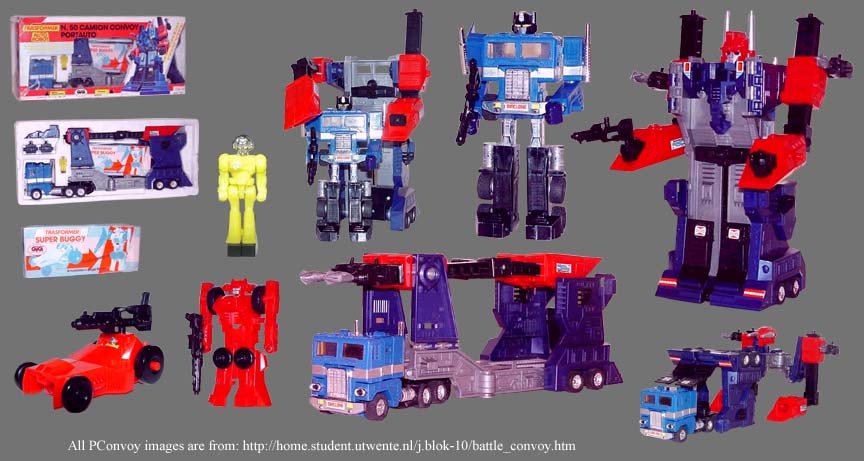 list of all g1 transformers