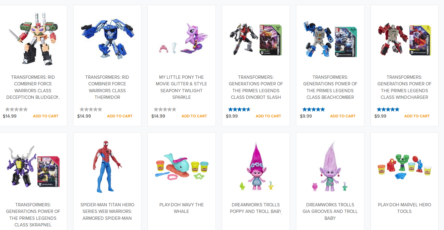 Transformers News: HasbroToyShop 18%, 20%, 50% Discounts on Titans Return, Power of the Primes, Robots in Disguise