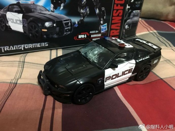 Transformers News: More In-Hand Images of Transformers Movie Masterpiece MPM-5 Barricade