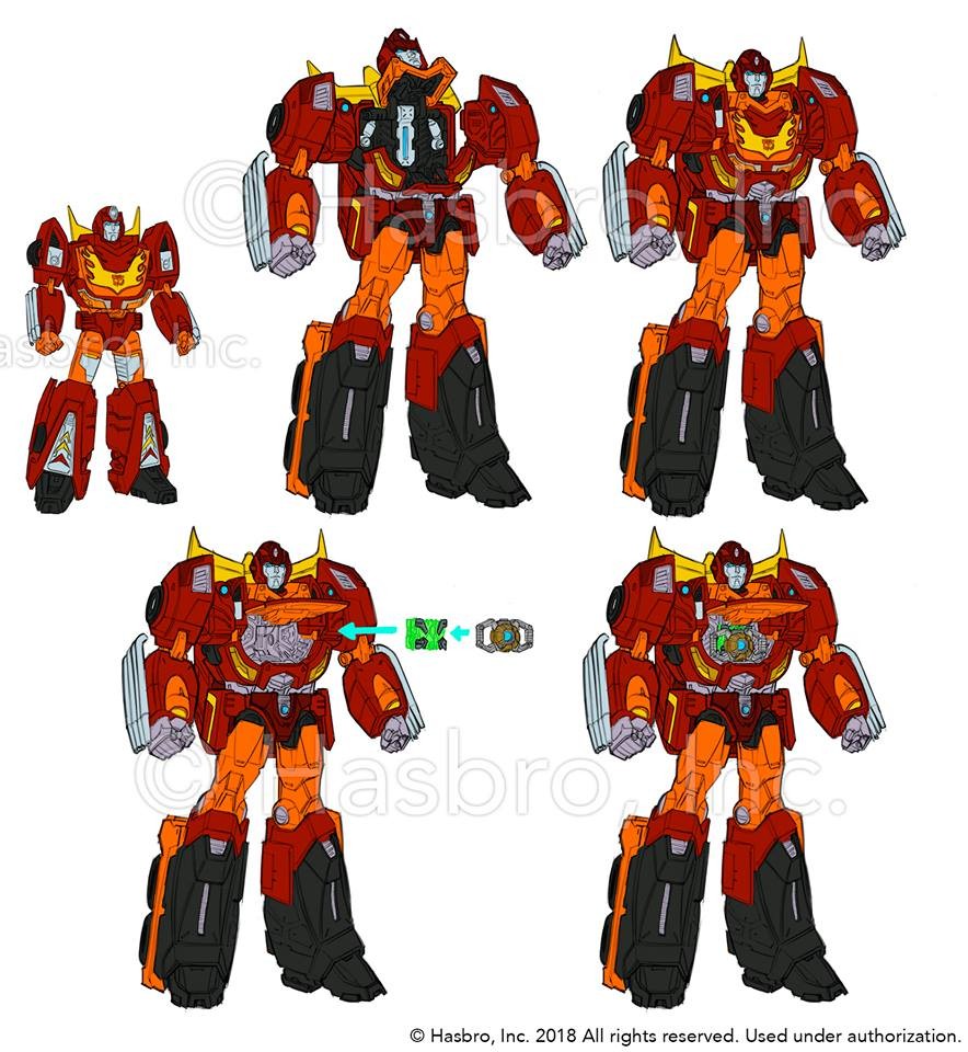 Transformers News: Concept Sketches of Transformers Power of the Primes Rodimus Prime by Emiliano Santalucia