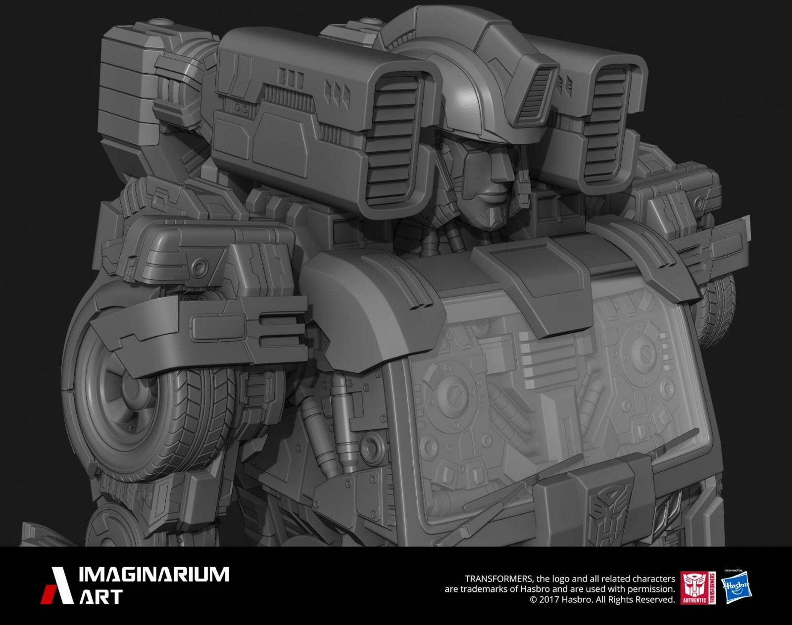 Transformers News: Imaginarium Art Roundup: Ironhide, Jazz, Nemesis & Optimus Prime, Size Comparisons, Quintesson Tease
