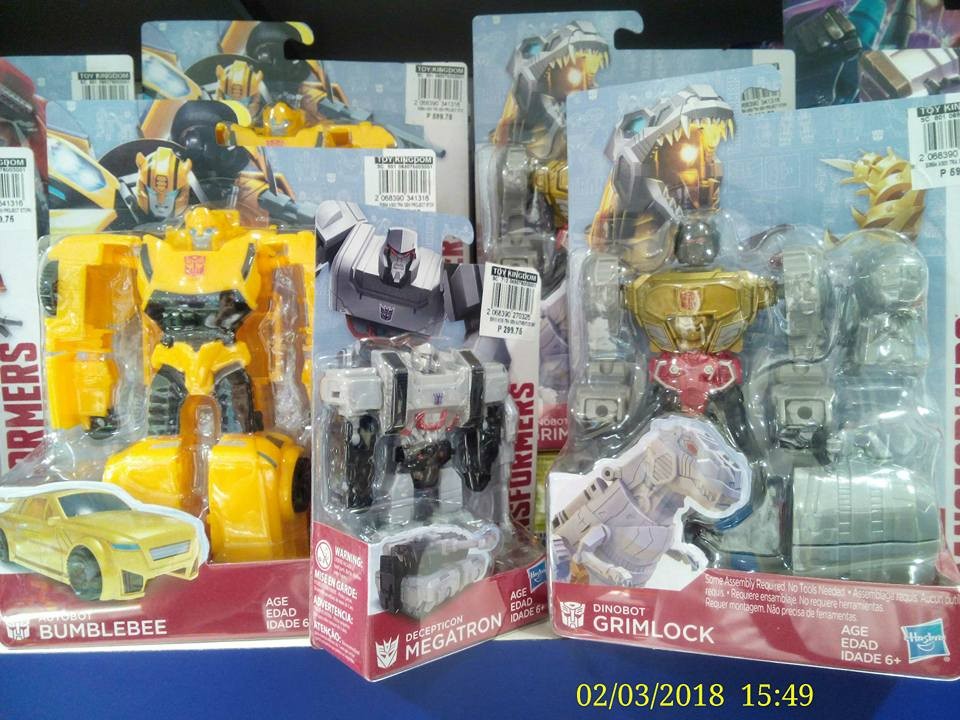 Transformers News: Transformers Authentics Bumblebee, Grimlock, Optimus Sighted at Philippines Retail