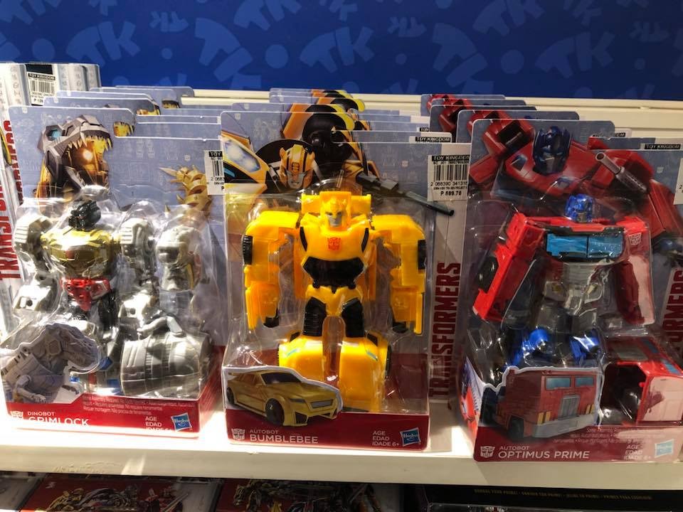 Transformers News: Transformers Authentics Bumblebee, Grimlock, Optimus Sighted at Philippines Retail