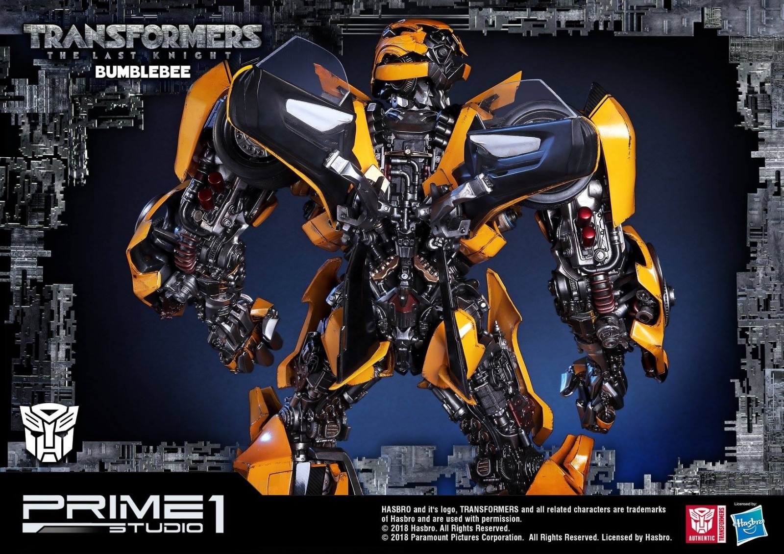 Transformers News: Prime 1 Studio Museum Masterline MMTFM-20 Bumblebee (The Last Knight)