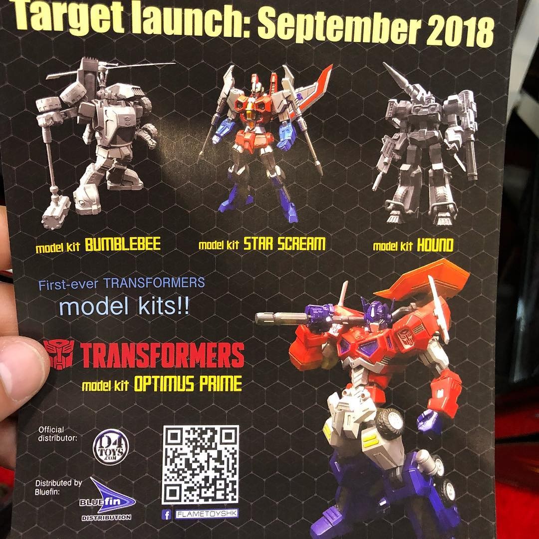 Transformers News: Toy Fair 2018 - Flame Toys IDW Non-Transforming Figures and Model Kits #HasbroToyFair #NYTF