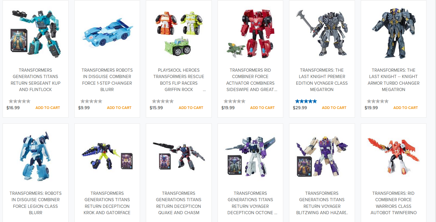 Transformers News: HasbroToyShop.com Presidents Day 10%, 15%, 20% Discounts