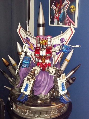 Transformers News: Pictorial Review of Imaginarium Art Coronation Starscream Statue