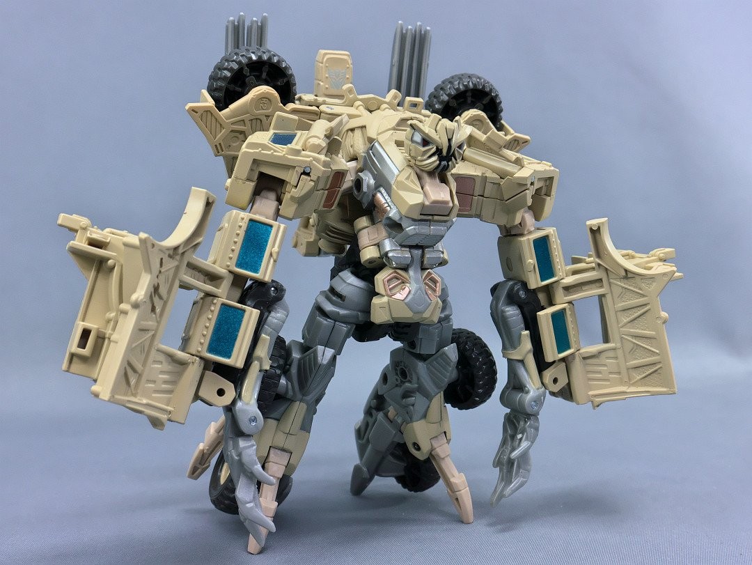 Transformers News: In Hand Images of Takara Transformers Movie The Best Lockdown, Megatron, Bonecrusher, and Jazz