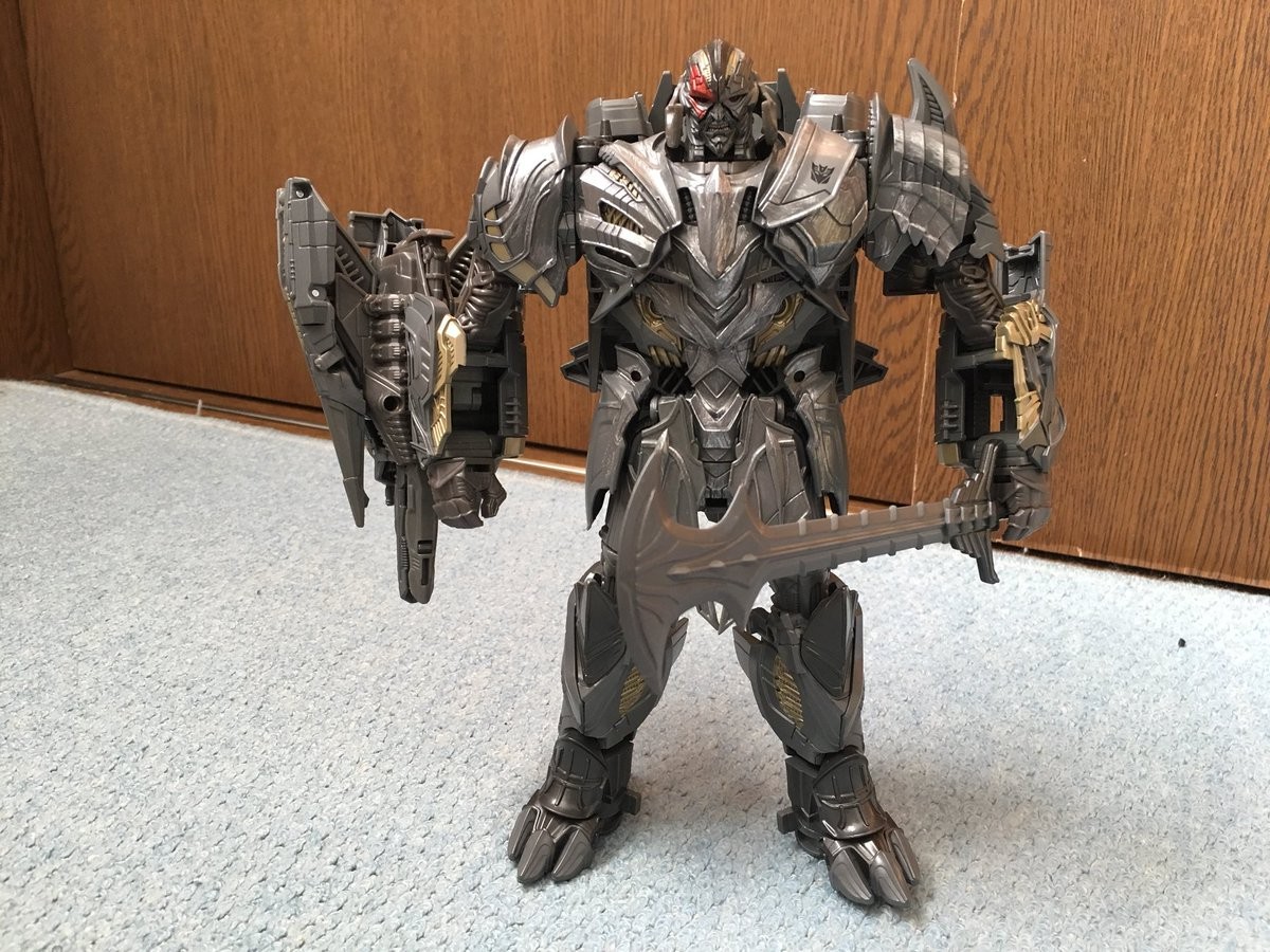 Transformers News: In Hand Images of Takara Transformers Movie The Best Lockdown, Megatron, Bonecrusher, and Jazz