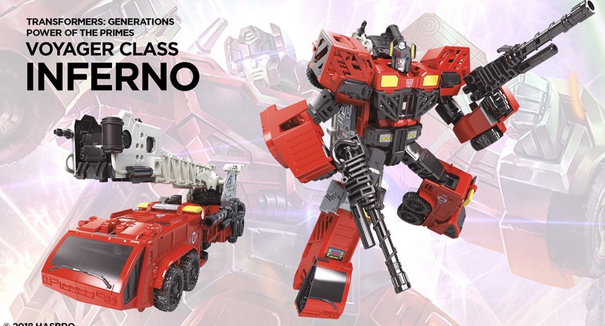Transformers News: Transformers Power of the Primes Inferno, Outback, Cindersaur Officially Revealed