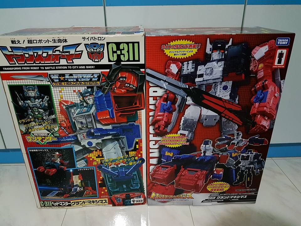 Transformers News: More In-Hand Images & Comparisons of Takara Tomy Transformers Legends LG-EX Grand Maximus