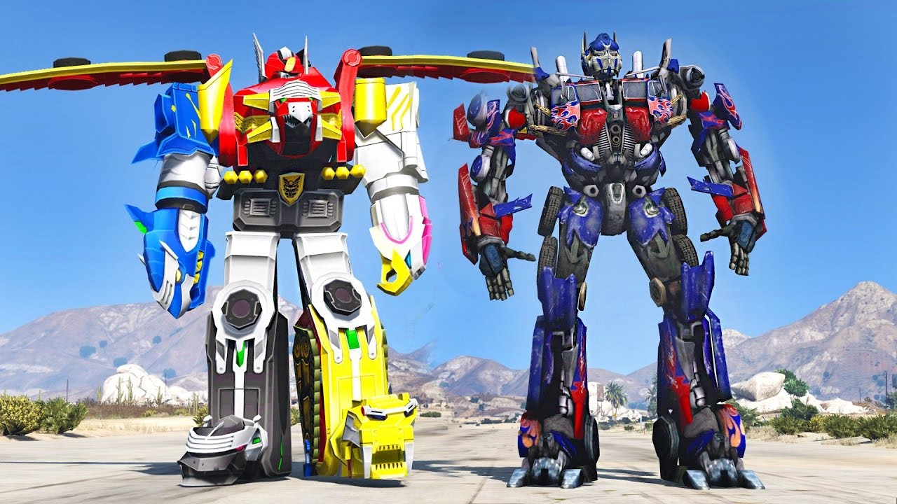 transformers power rangers