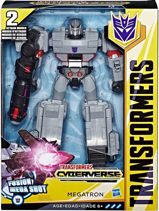 Transformers News: New Stock Images of Transformers Cyberverse Ultimate Megatron & Optimus Prime