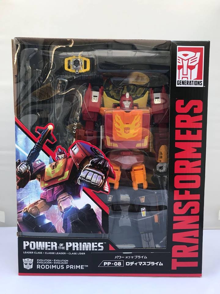 Transformers News: Takara Power of the Primes Toys Confirmed to Even Have the Same Packaging as Hasbro Releases