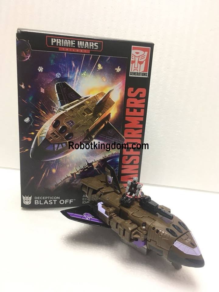 Transformers News: In Hand Images of Prime Wars Blast Off with Megatronus Showing Different Options for Chest