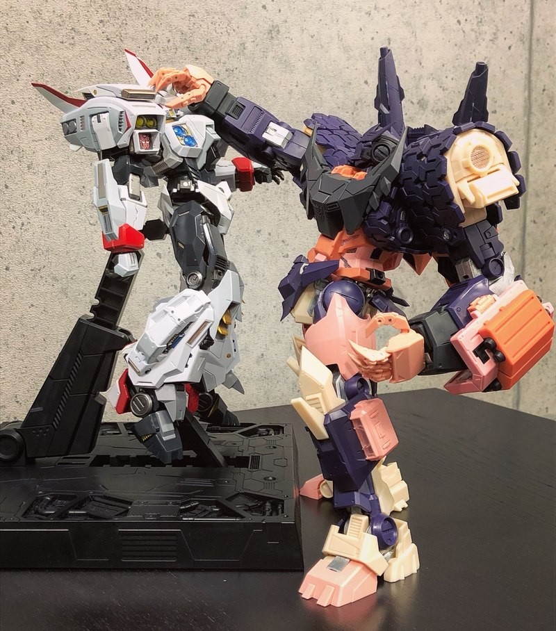 Transformers News: Production Prototype Images of Flame Toys IDW Transformers Tarn