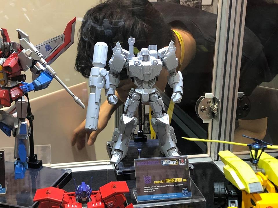 Transformers News: Flame Toys IDW Autobot Megatron Statue First Look #ACGHK
