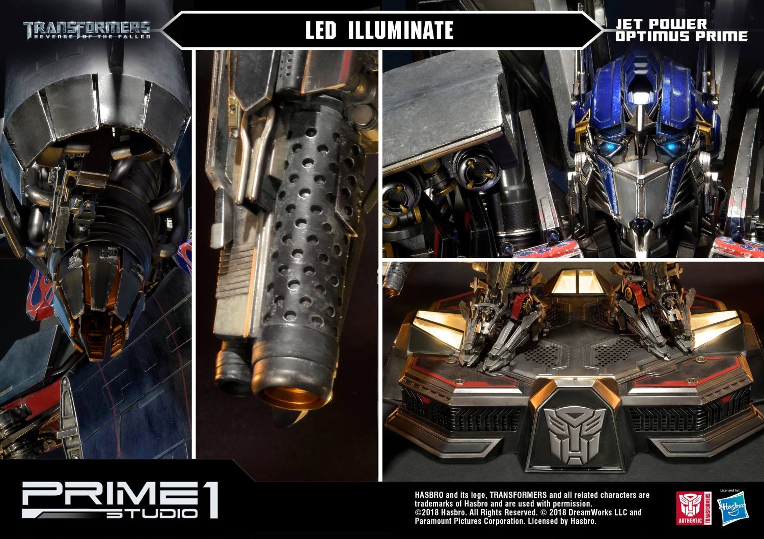 Transformers News: Prime 1 Studio Museum Masterline Series Jet Power Optimus Prime