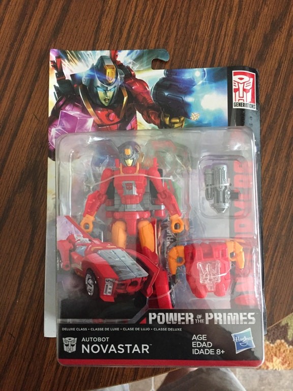Transformers News: Power of the Primes Wave 4 Deluxe Novastar found at U.S. retail