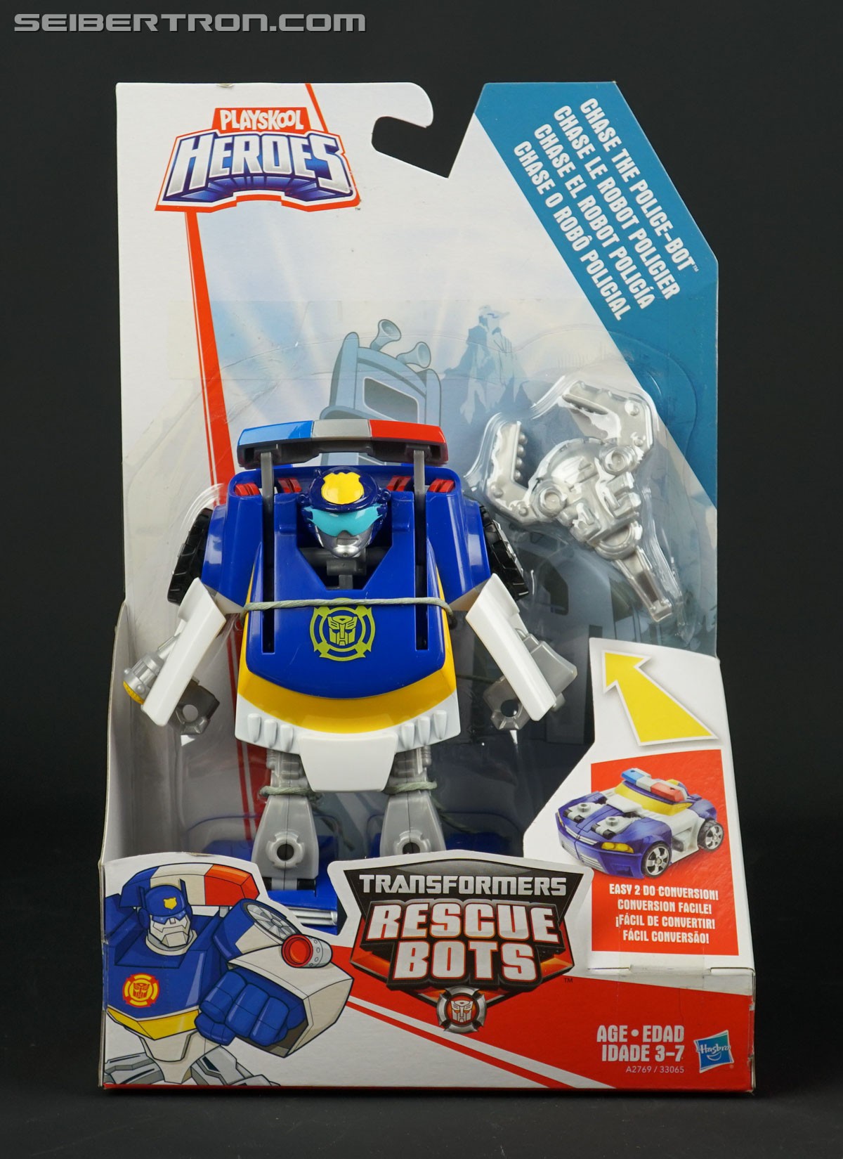 weapon Transformers Rescue Bots 2018 Cartoon Colors CHASE THE POLICE-BOT 