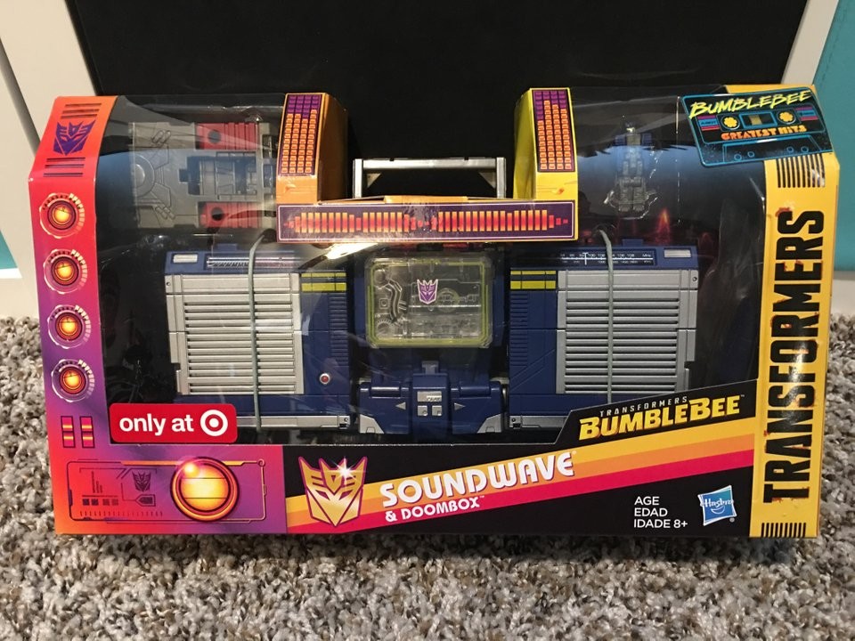 Transformers News: Transformers Bumblebee Movie Target Exclusive Soundwave Found in the US