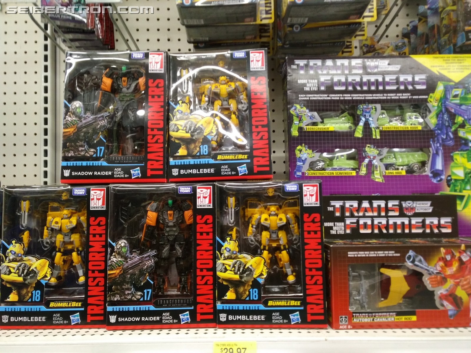 Transformers News: Transformers Studio Series Wave 3 with VW Bumblebee Found at Walmart Canada