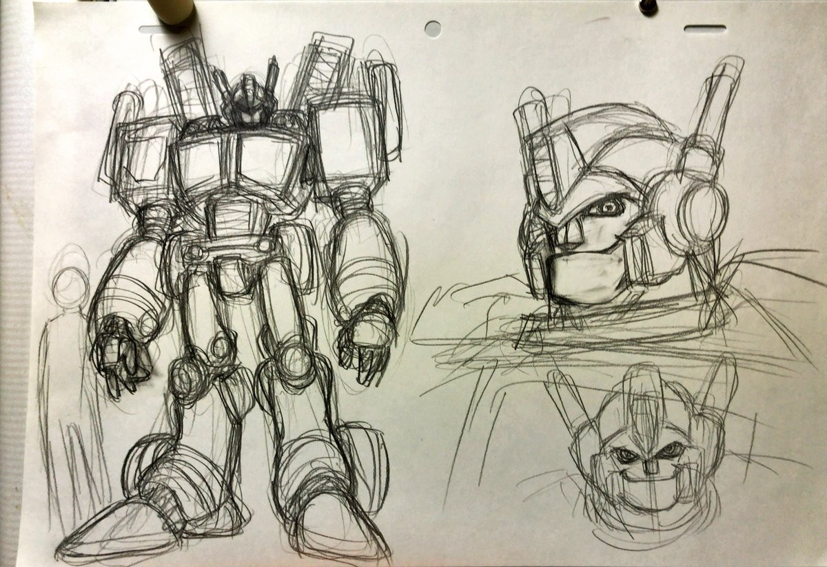 Transformers News: Early Transformers: Animated Artwork Shown off by Watanabe Yoshihiro