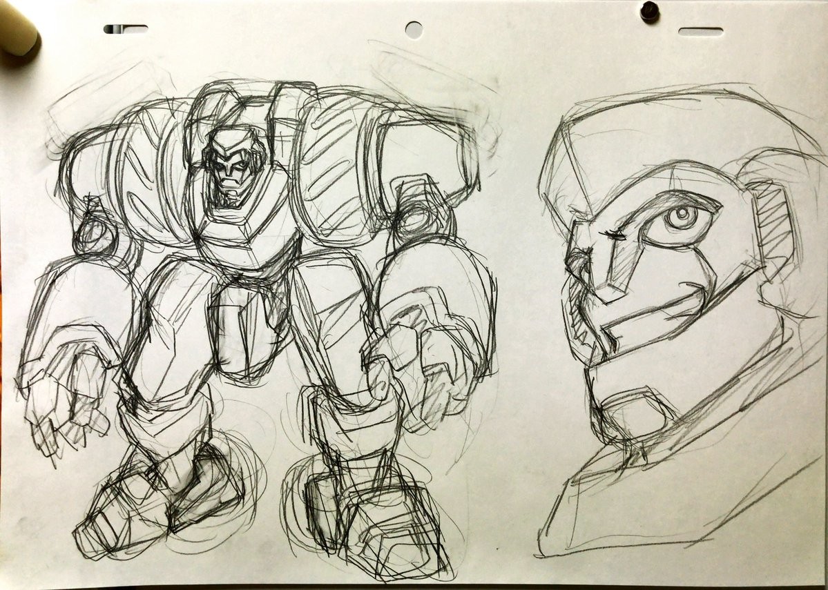 Transformers News: Early Transformers: Animated Artwork Shown off by Watanabe Yoshihiro