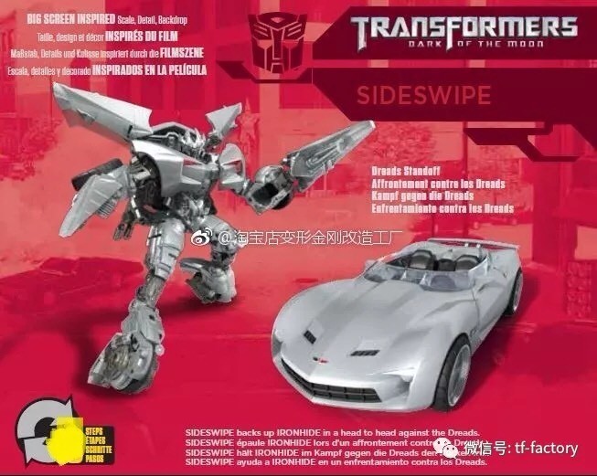 Transformers News: Back of Packaging Images for Transformers Studio Series Barricade, WWII Bumblebee, Sideswipe
