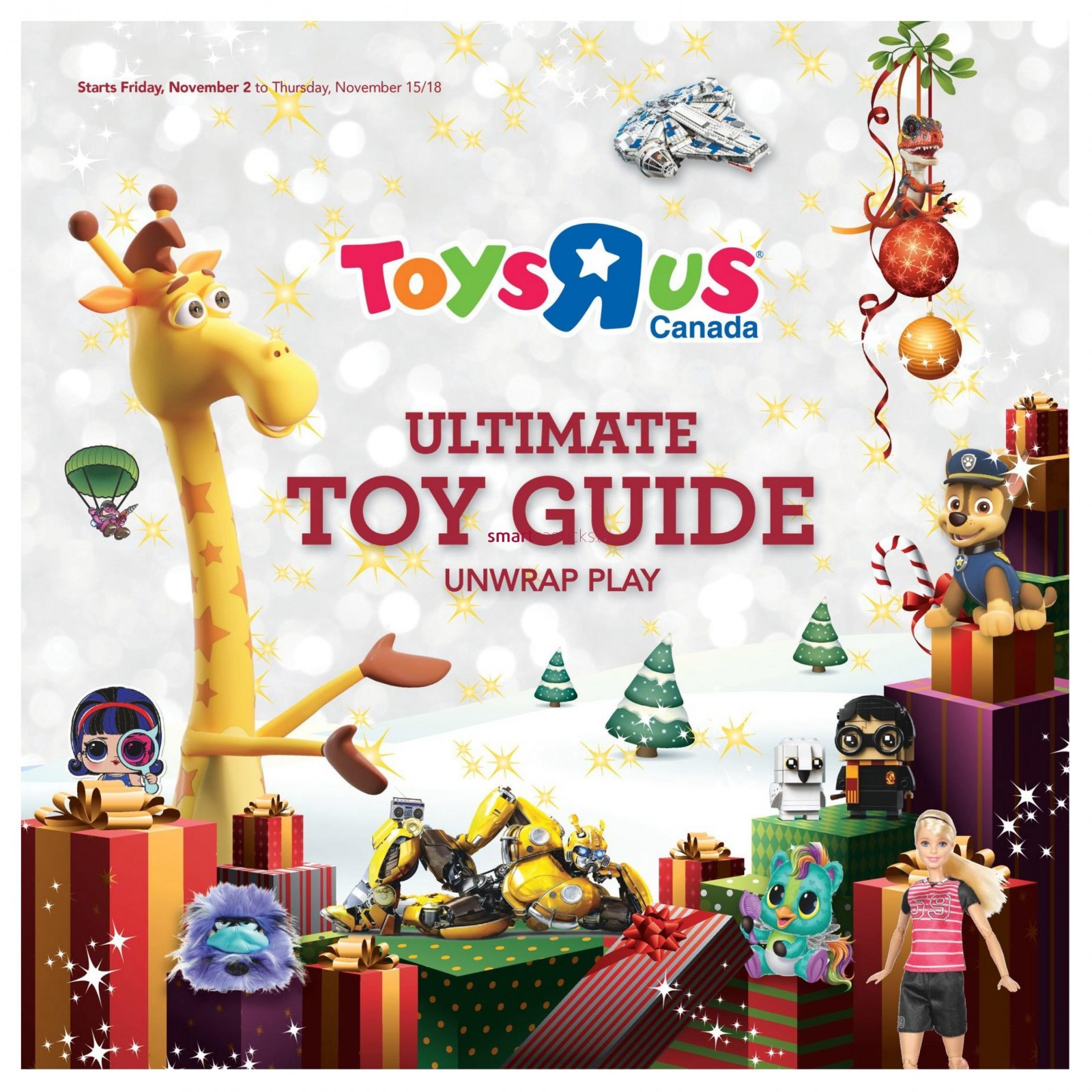 2018 Toysrus Canada Holiday Catalogue