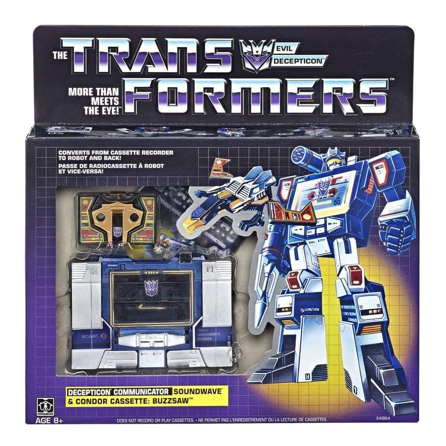 Transformers News: First Look at G1 Soundwave and Buzzsaw Reissue