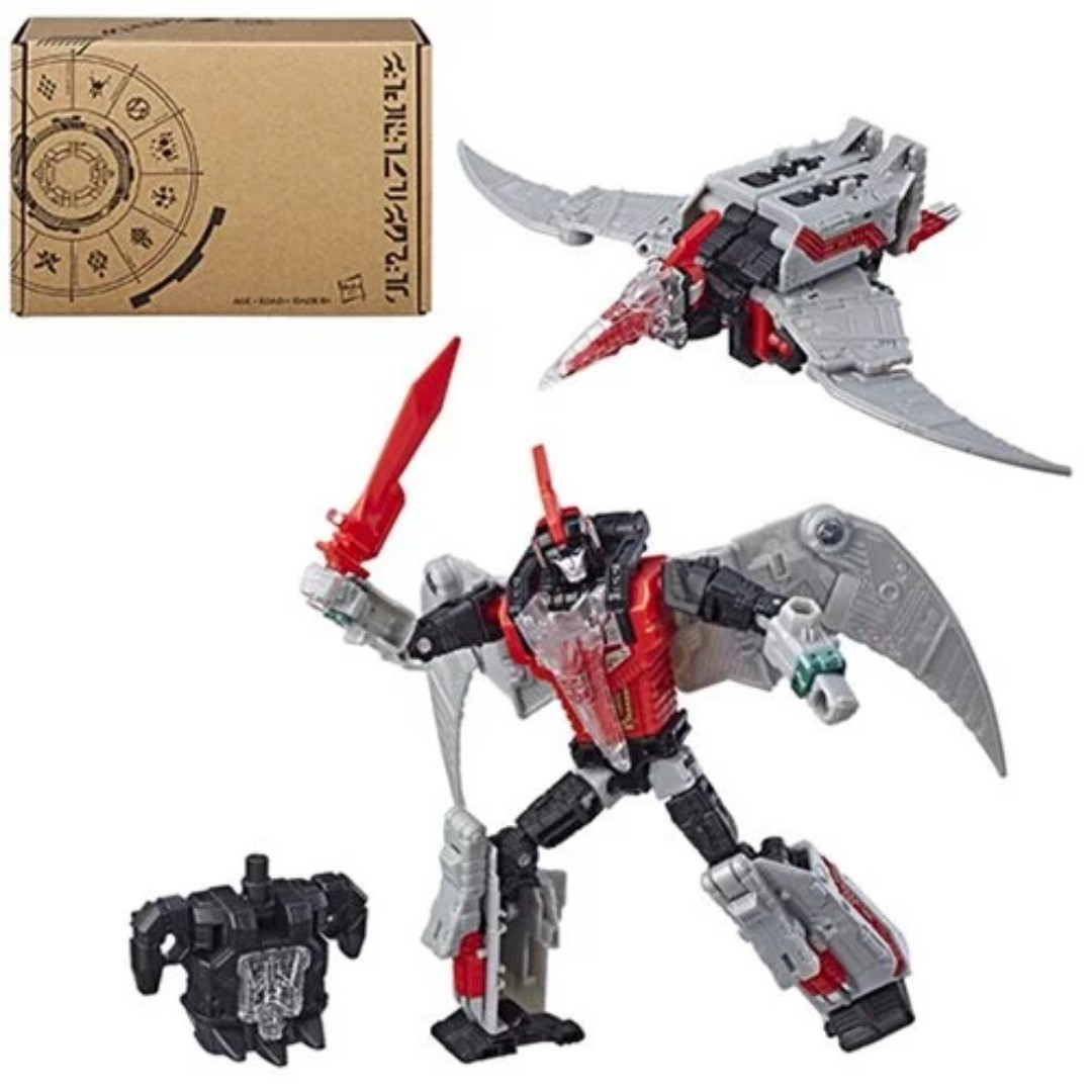 Transformers News: Packaging Revealed For Transformers Generations SELECTS Series Red Swoop