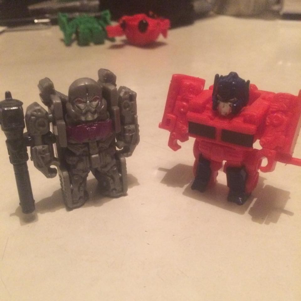 TRANSFORMERS 2016 THE LAST KNIGHT TINY TURBO CHANGERS 3 PACK TARGET EXCLUSIVE 
