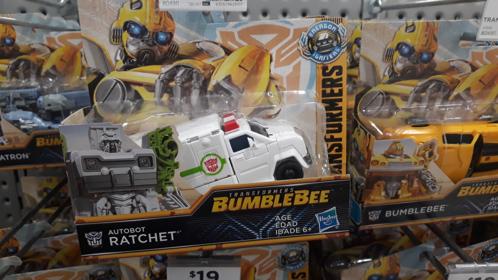 Transformers News: Energon Igniters Power Series Ratchet and Nitro Series Blitzwing and Dropkick sighted in Australia