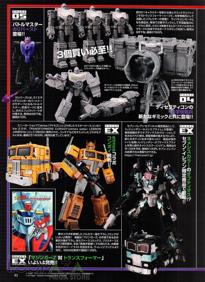 Transformers News: Figure King Magazine Scans #254 Featuring Studio Series, Lebron MP-10, Nemesis Prime, and More