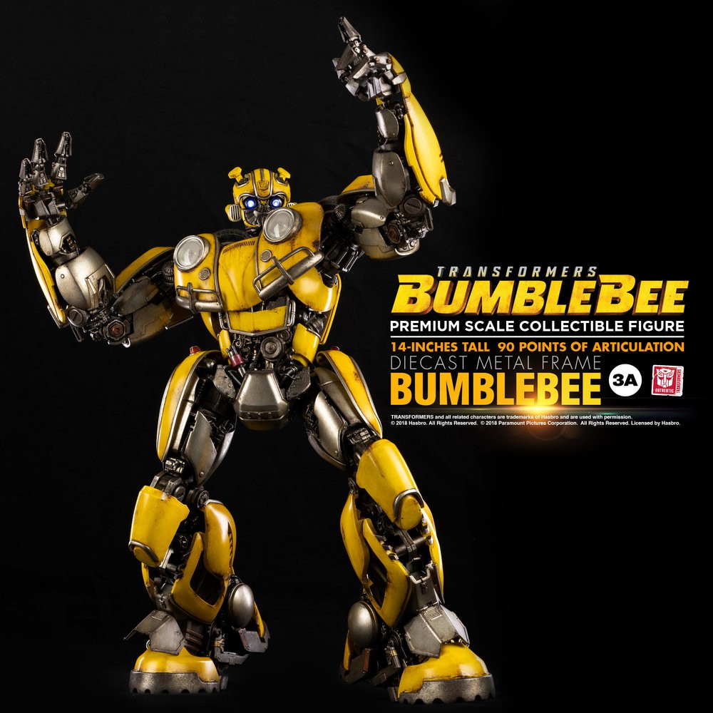 Transformers News: New Images Of 3A Bumblebee Movie Bumblebee Articulated Scale Figure