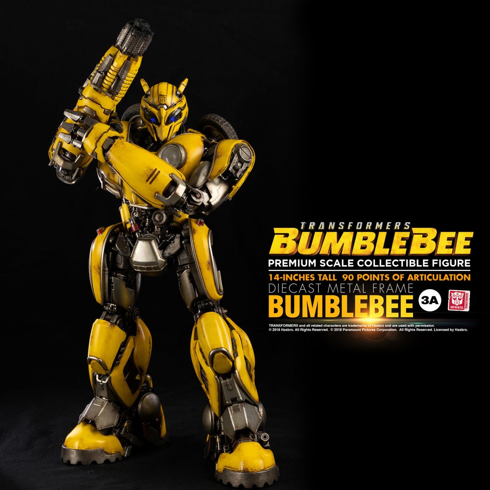 Transformers News: New Images Of 3A Bumblebee Movie Bumblebee Articulated Scale Figure