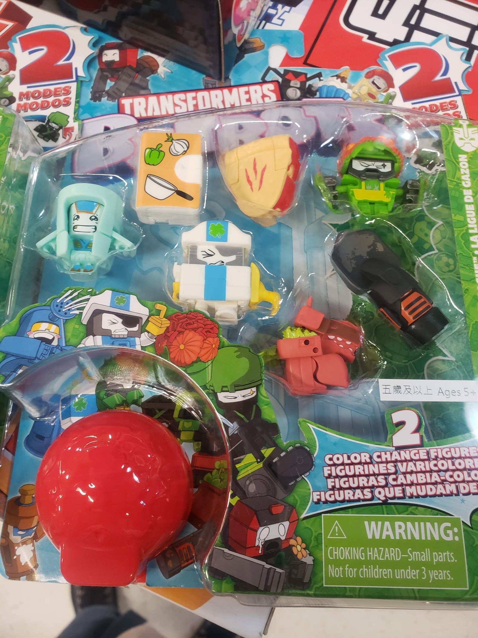 Transformers News: Hong Kong Sightings of Ectrotron and Series 2 Botbots at Toysrus